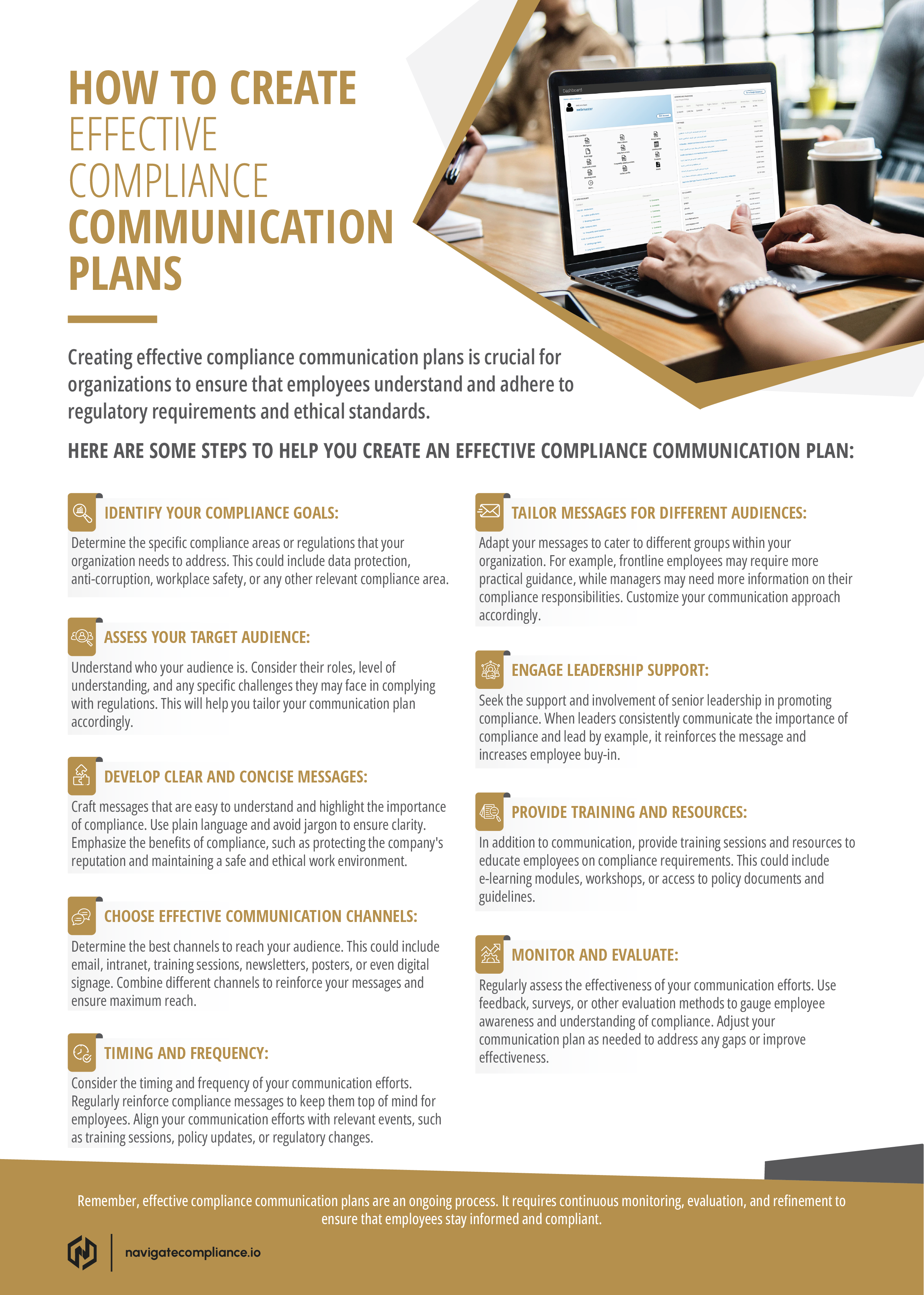 HOW TO CREATE EFFECTIVE COMPLIANCE COMMUNICATION PLANS-image